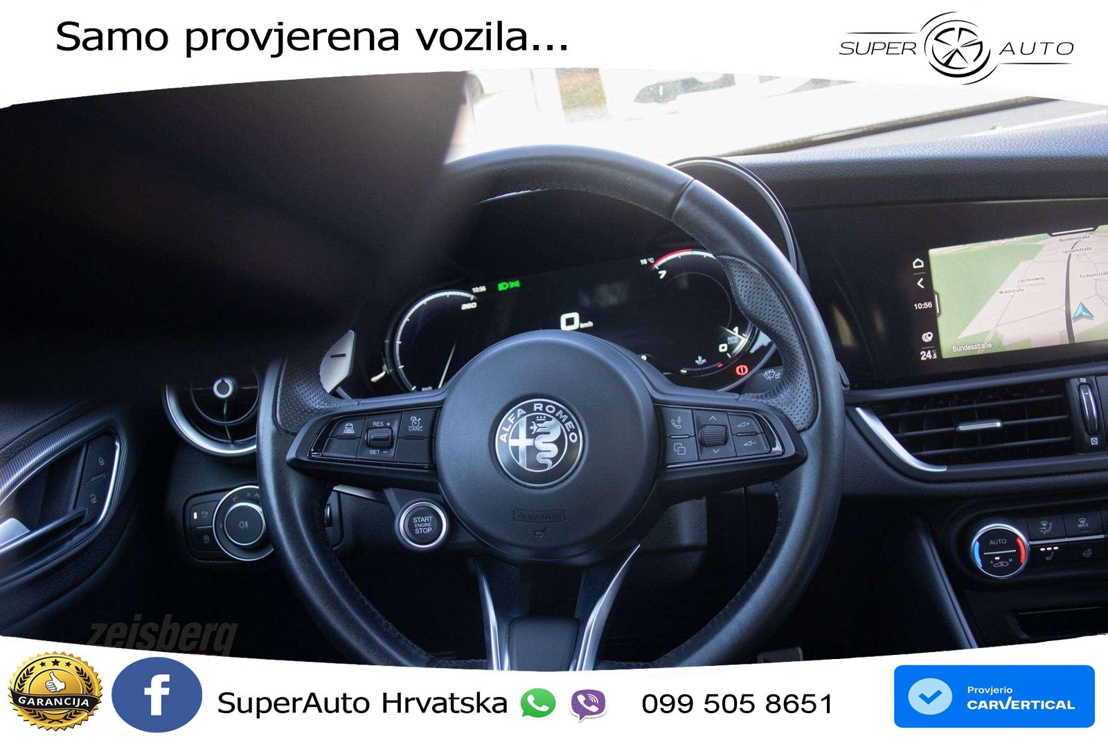 Alfa Romeo Giulia 2.0 Turbo (280 KS) Q4 Automatic LED+GR SJED+ACC