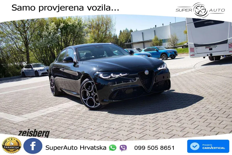Alfa Romeo Giulia 2.0 Turbo (280 KS) Q4 Automatic LED+GR SJED+ACC