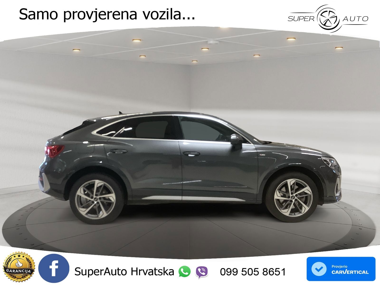 Audi Q3 Sportback 45 TFSIe (245 KS) S tronic S line LED+GR SJED+ACC