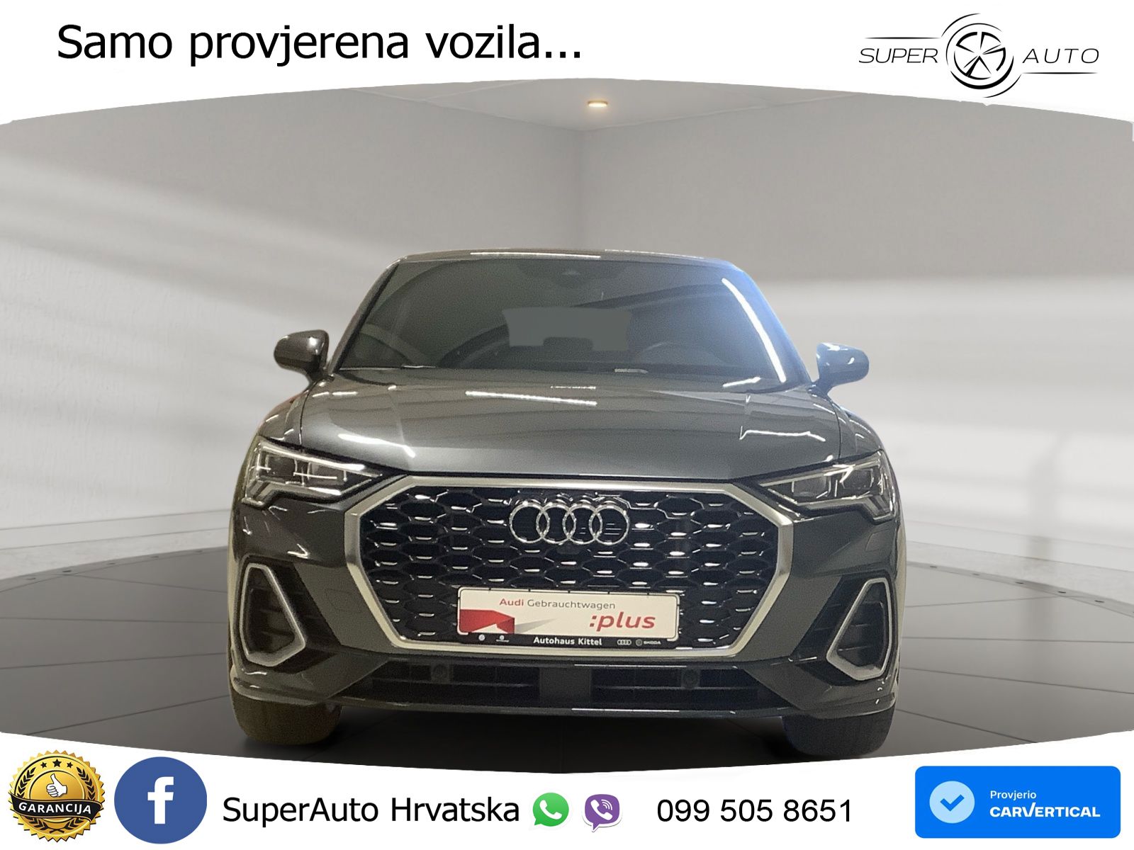 Audi Q3 Sportback 45 TFSIe (245 KS) S tronic S line LED+GR SJED+ACC