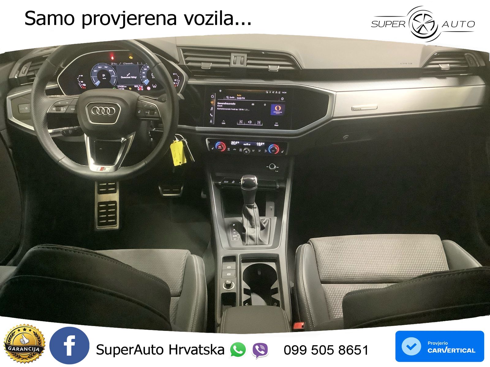 Audi Q3 Sportback 45 TFSIe (245 KS) S tronic S line LED+GR SJED+ACC