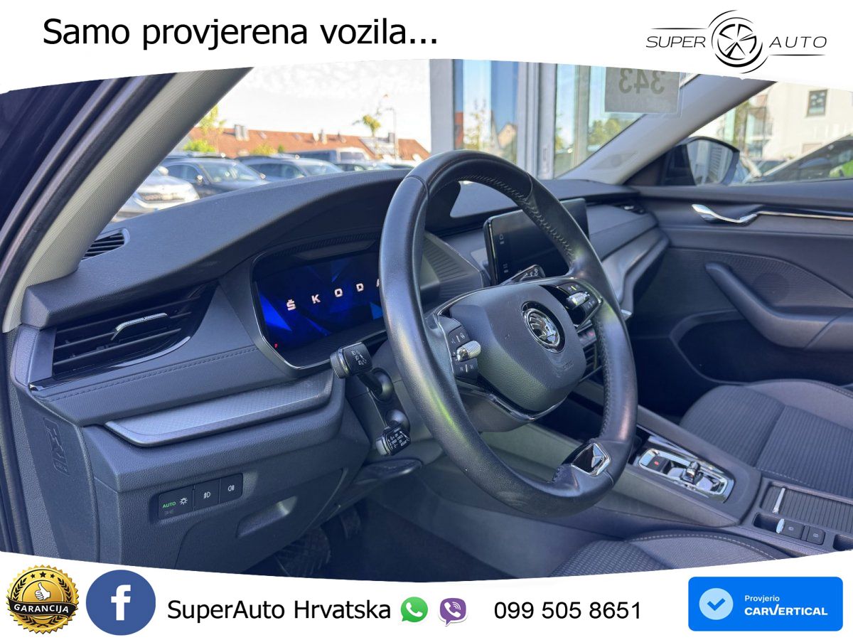 Škoda Octavia Combi 2.0 TDI (150 KS) DSG LED+GR SJED+ACC