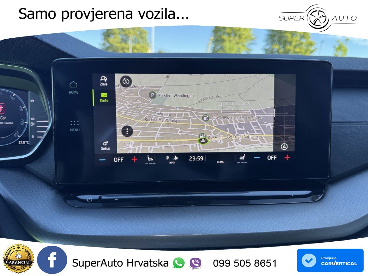 Škoda Octavia Combi 2.0 TDI (150 KS) DSG LED+GR SJED+ACC