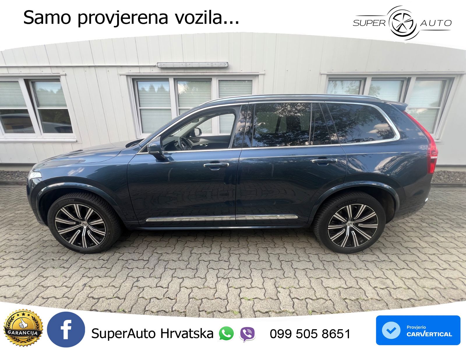 Volvo XC90 2.0 B5 Diesel AWD Automatic ACC+GR SJED+360+PANO