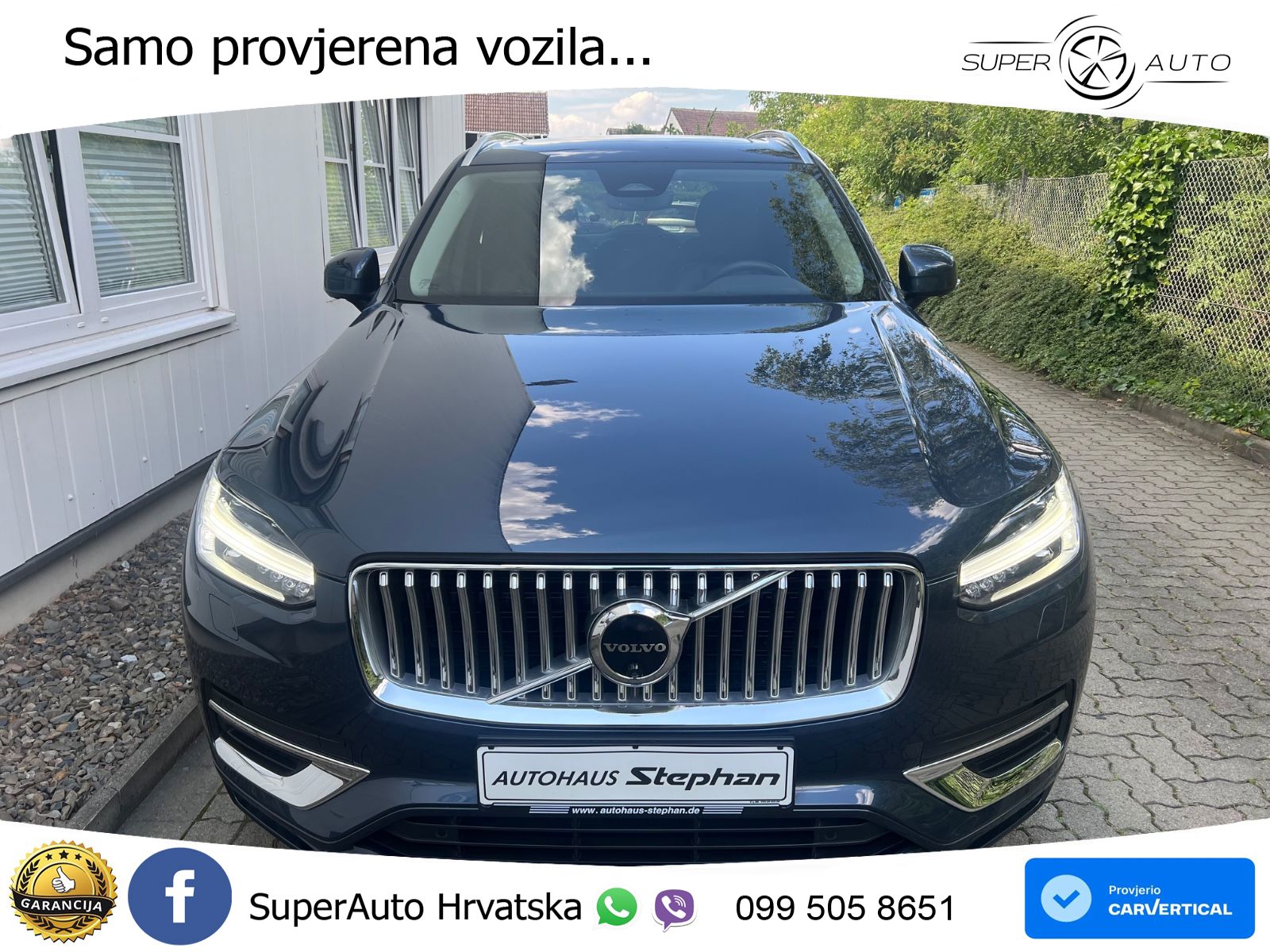 Volvo XC90 2.0 B5 Diesel AWD Automatic ACC+GR SJED+360+PANO
