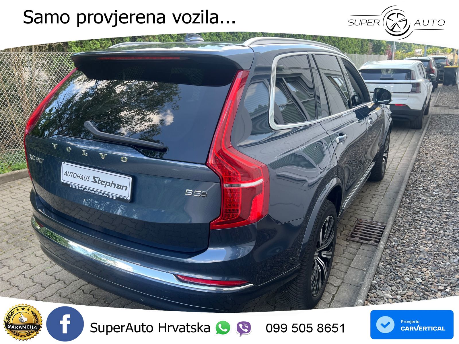 Volvo XC90 2.0 B5 Diesel AWD Automatic ACC+GR SJED+360+PANO