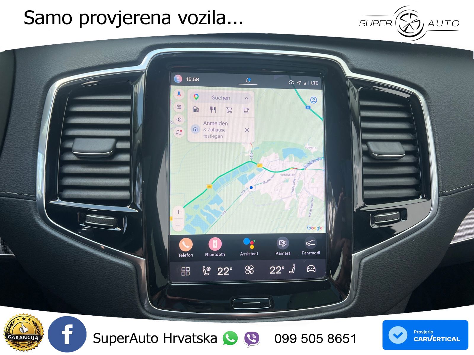 Volvo XC90 2.0 B5 Diesel AWD Automatic ACC+GR SJED+360+PANO