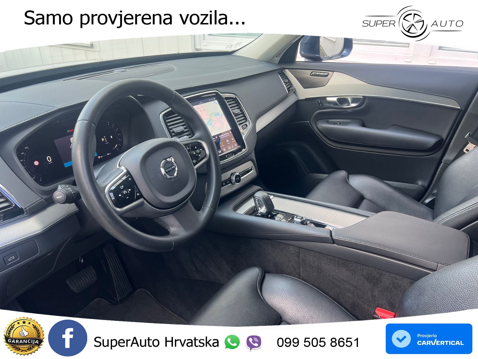 Volvo XC90 2.0 B5 Diesel AWD Automatic ACC+GR SJED+360+PANO