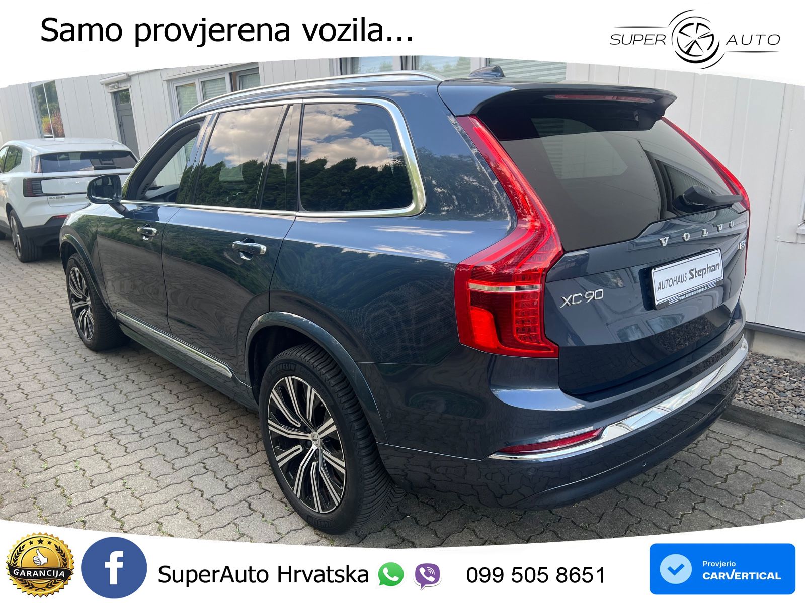 Volvo XC90 2.0 B5 Diesel AWD Automatic ACC+GR SJED+360+PANO