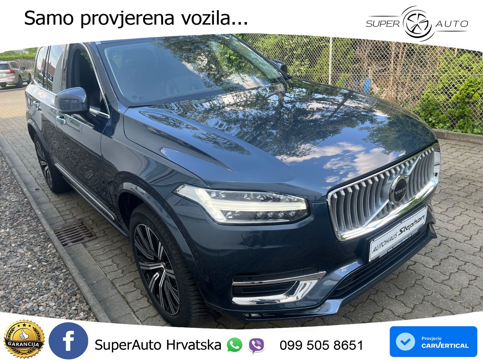 Volvo XC90 2.0 B5 Diesel AWD Automatic ACC+GR SJED+360+PANO