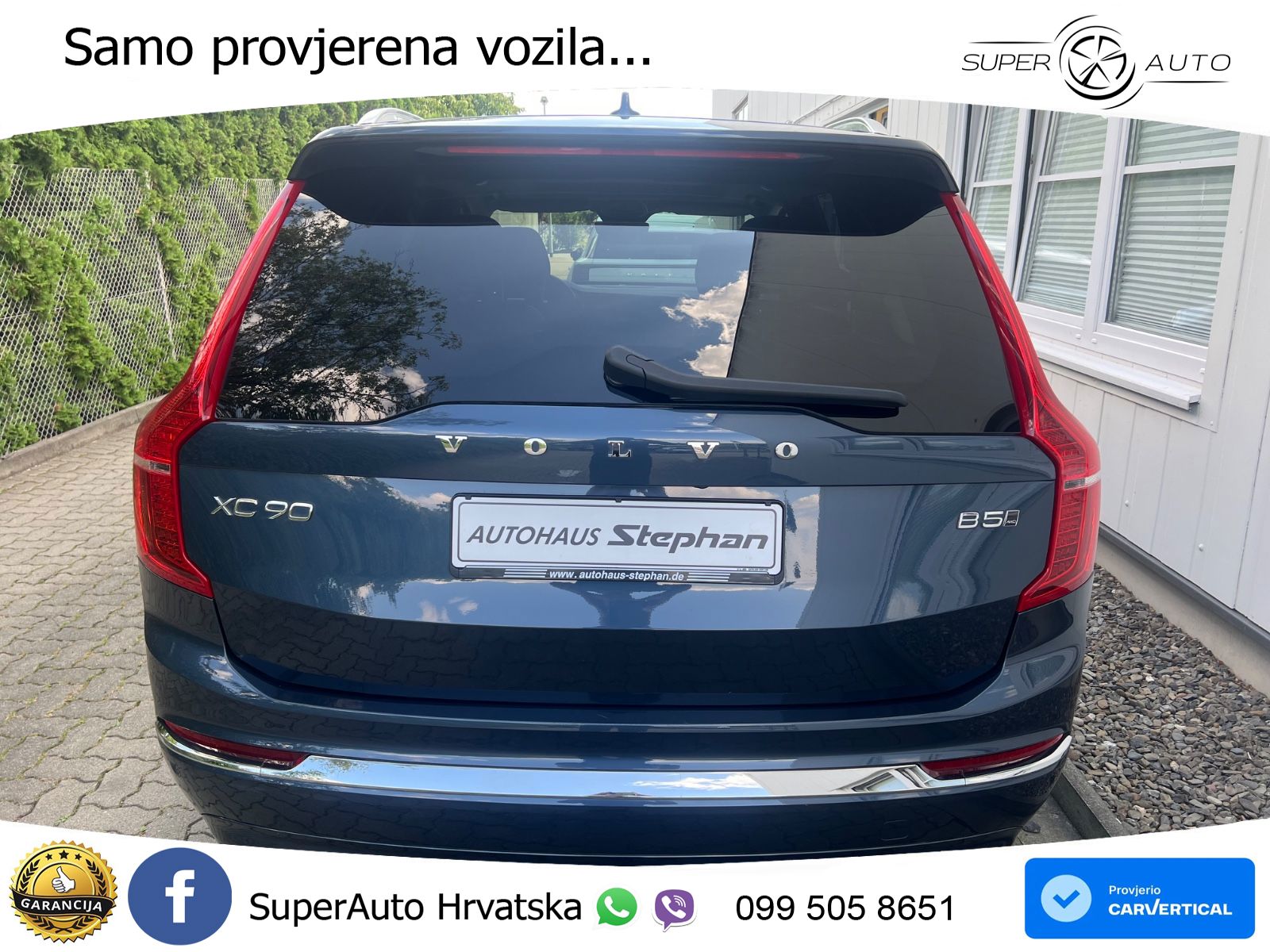 Volvo XC90 2.0 B5 Diesel AWD Automatic ACC+GR SJED+360+PANO