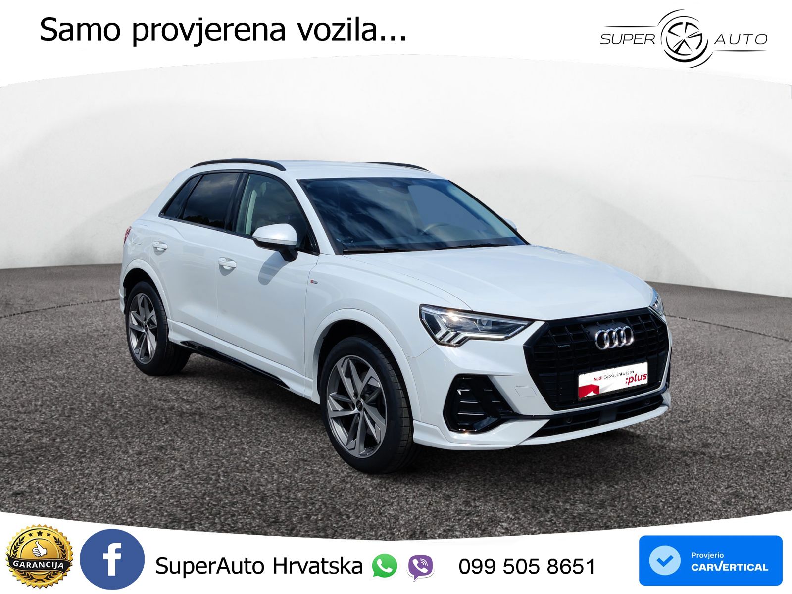 Audi Q3 40 TFSI (190 KS) quattro S tronic S line LED+GR SJED+ACC