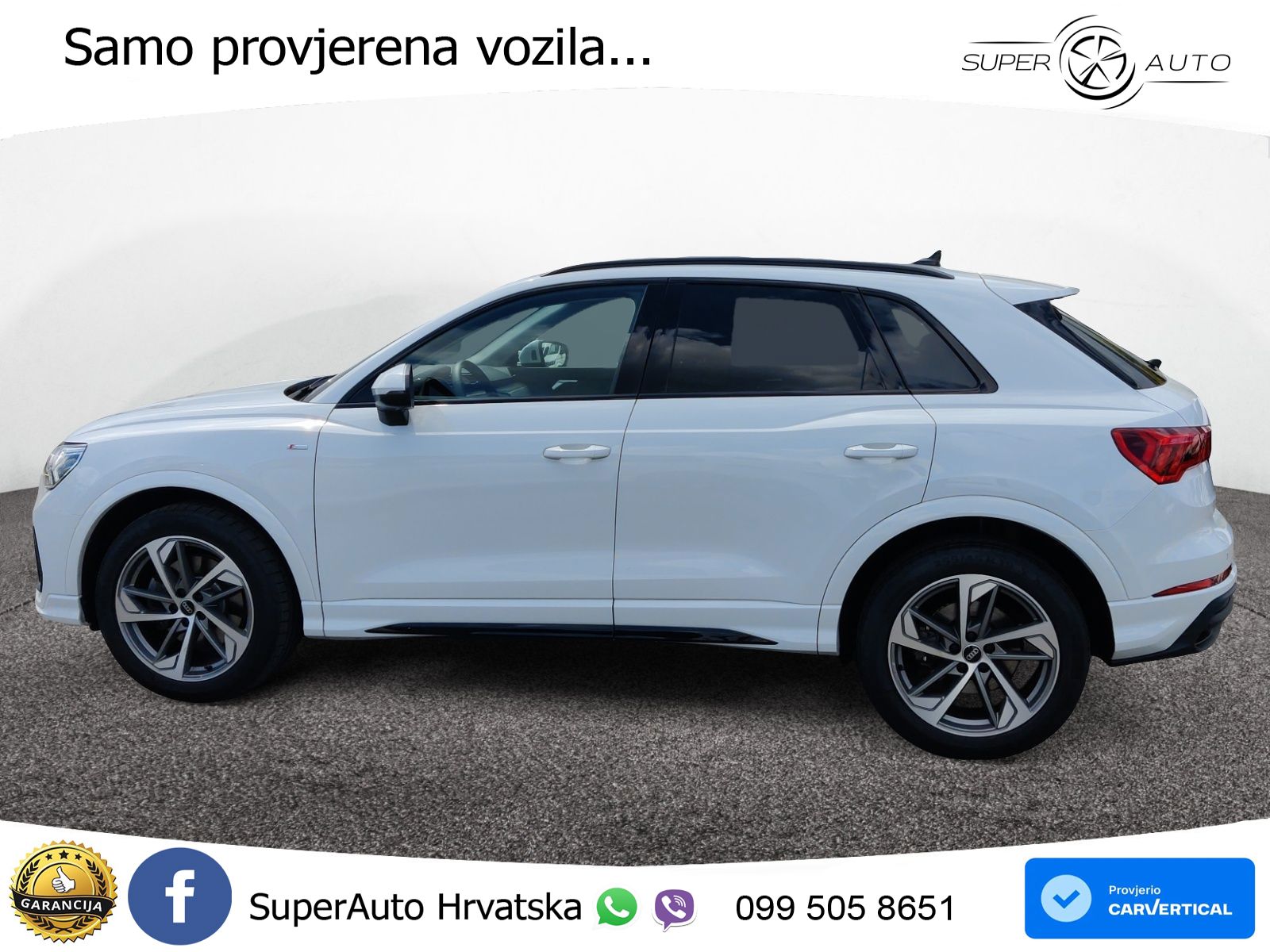Audi Q3 40 TFSI (190 KS) quattro S tronic S line LED+GR SJED+ACC