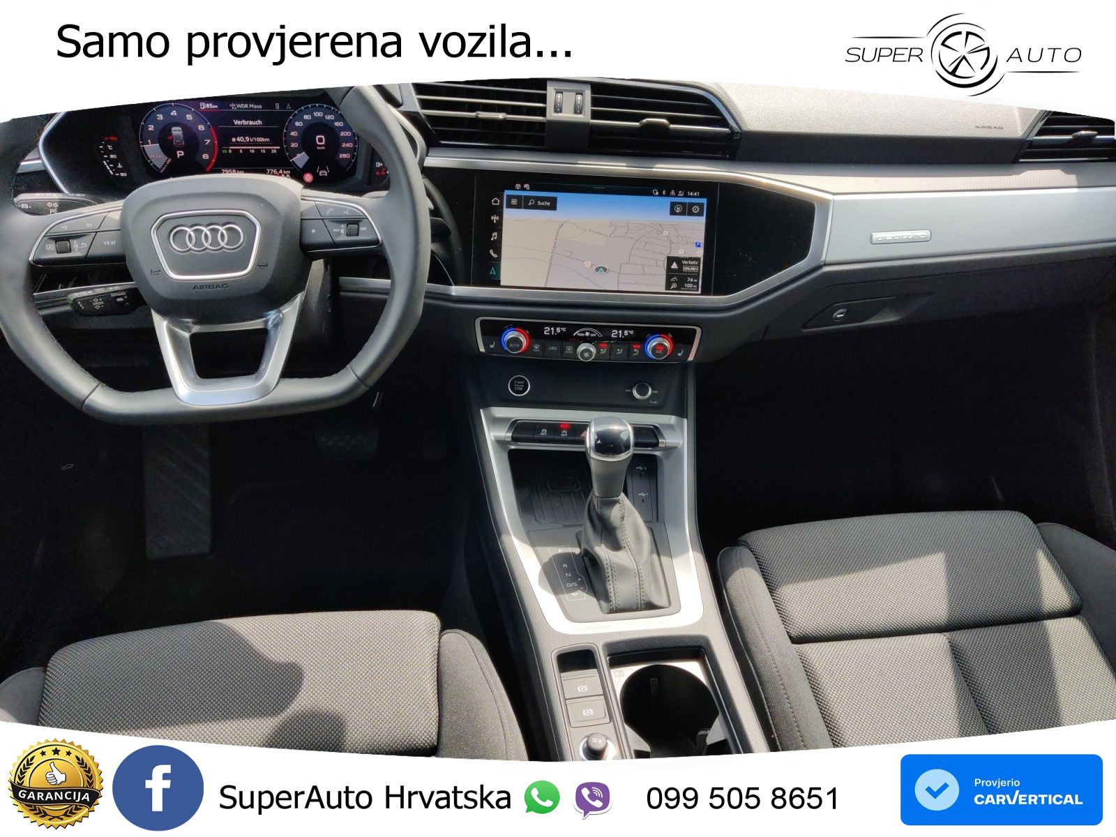 Audi Q3 40 TFSI (190 KS) quattro S tronic S line LED+GR SJED+ACC