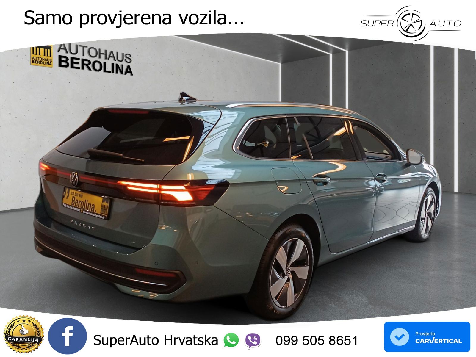Volkswagen Passat Variant 2.0 TDI (122 KS) DSG Business LED+GR SJED+ACC