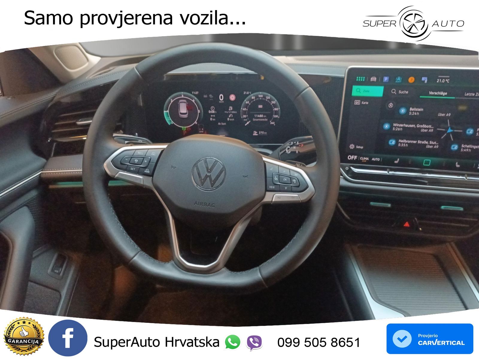 Volkswagen Passat Variant 2.0 TDI (122 KS) DSG Business LED+GR SJED+ACC