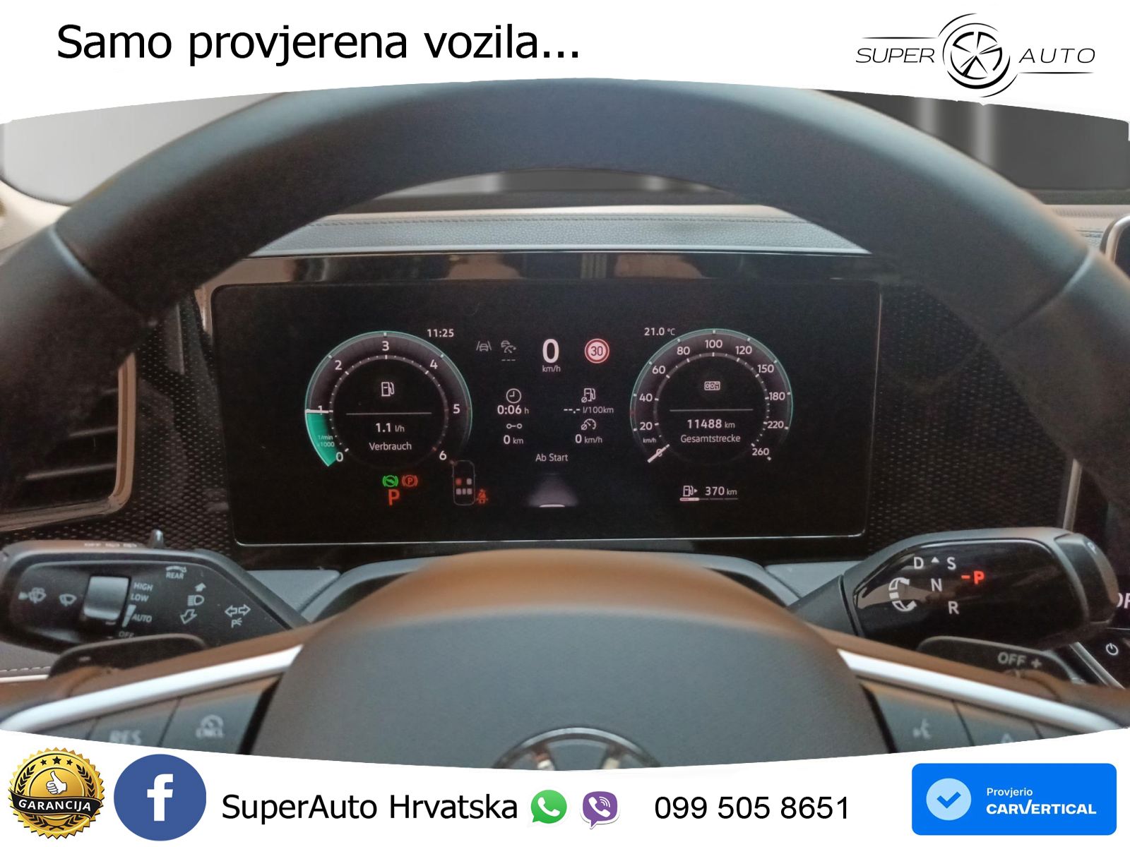 Volkswagen Passat Variant 2.0 TDI (122 KS) DSG Business LED+GR SJED+ACC