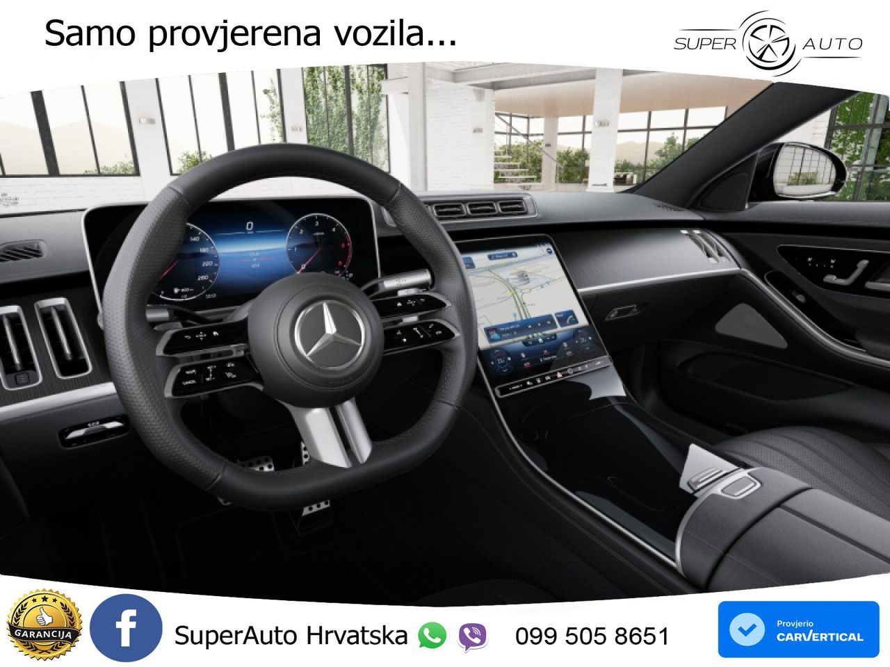 Mercedes S 450d (367 KS) EQ Boost 4MATIC 9G-TRONIC AMG LED+GR SJED+ACC