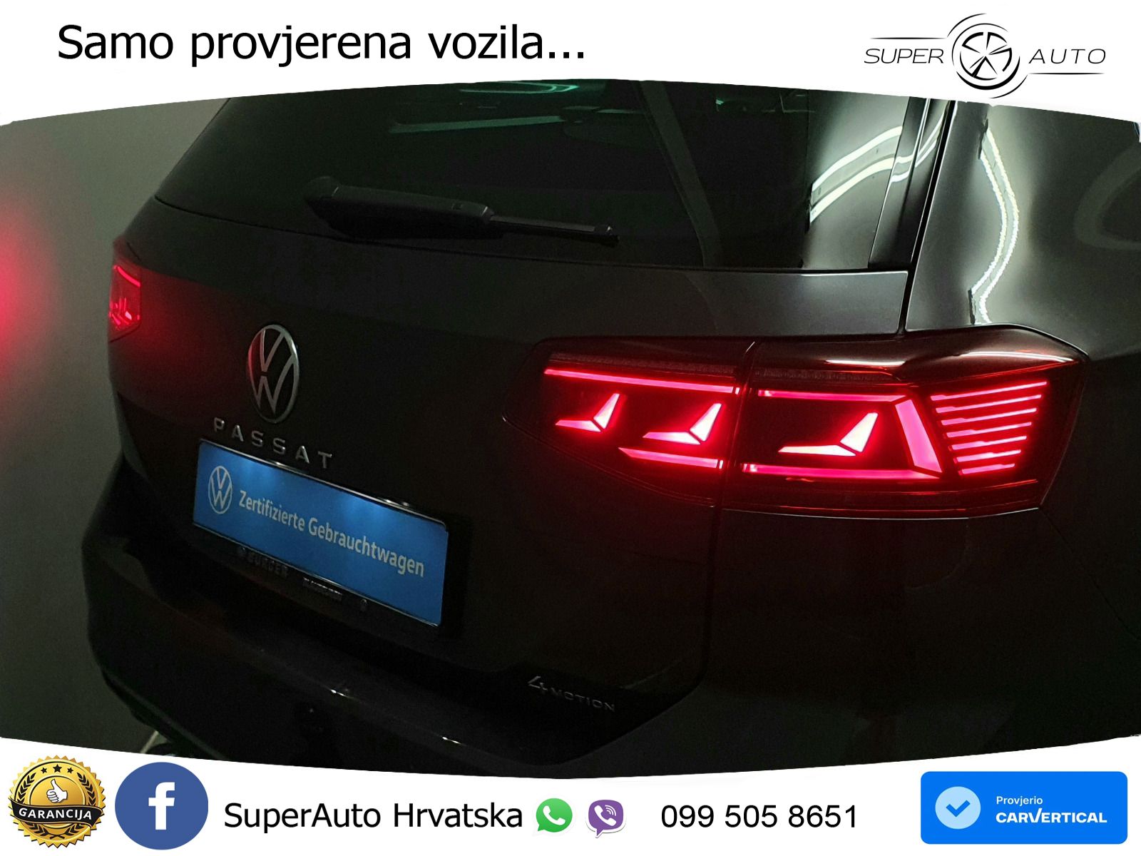 Volkswagen Passat Variant 2.0 TDI (200 KS) 4MOTION DSG Elegance LED+GR SJED+ACC