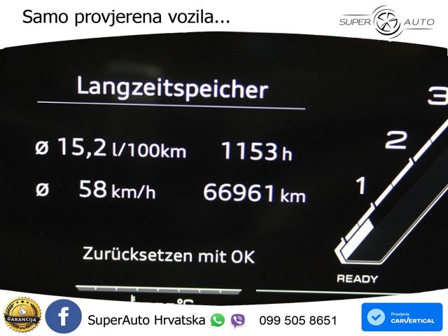 Audi RS6 Avant 4.0 TFSI V8 (600 KS) quattro Tiptronic ZRAČNI+ACC+4xGR SJED+KAM