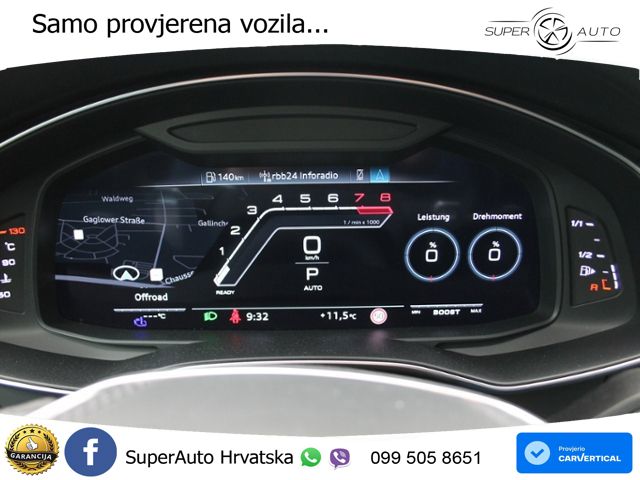 Audi RS6 Avant 4.0 TFSI V8 (600 KS) quattro Tiptronic ZRAČNI+ACC+4xGR SJED+KAM