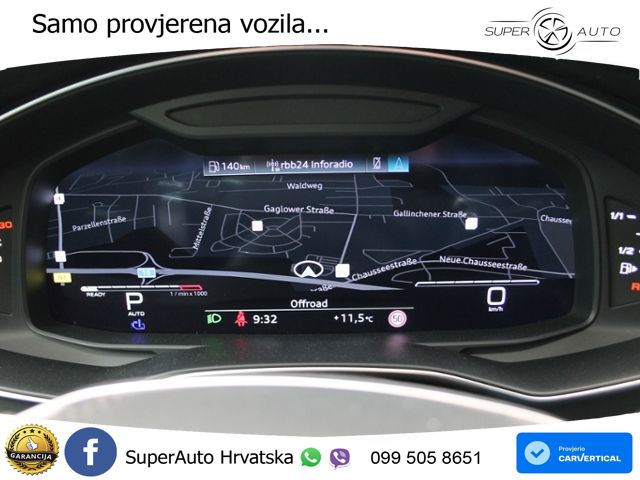 Audi RS6 Avant 4.0 TFSI V8 (600 KS) quattro Tiptronic ZRAČNI+ACC+4xGR SJED+KAM