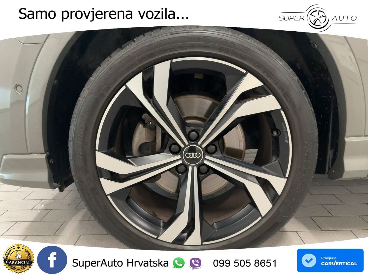Audi Q3 II Sportback 40 TFSI (190 KS) quattro S tronic S line MATRIX+GR SJED+KAM