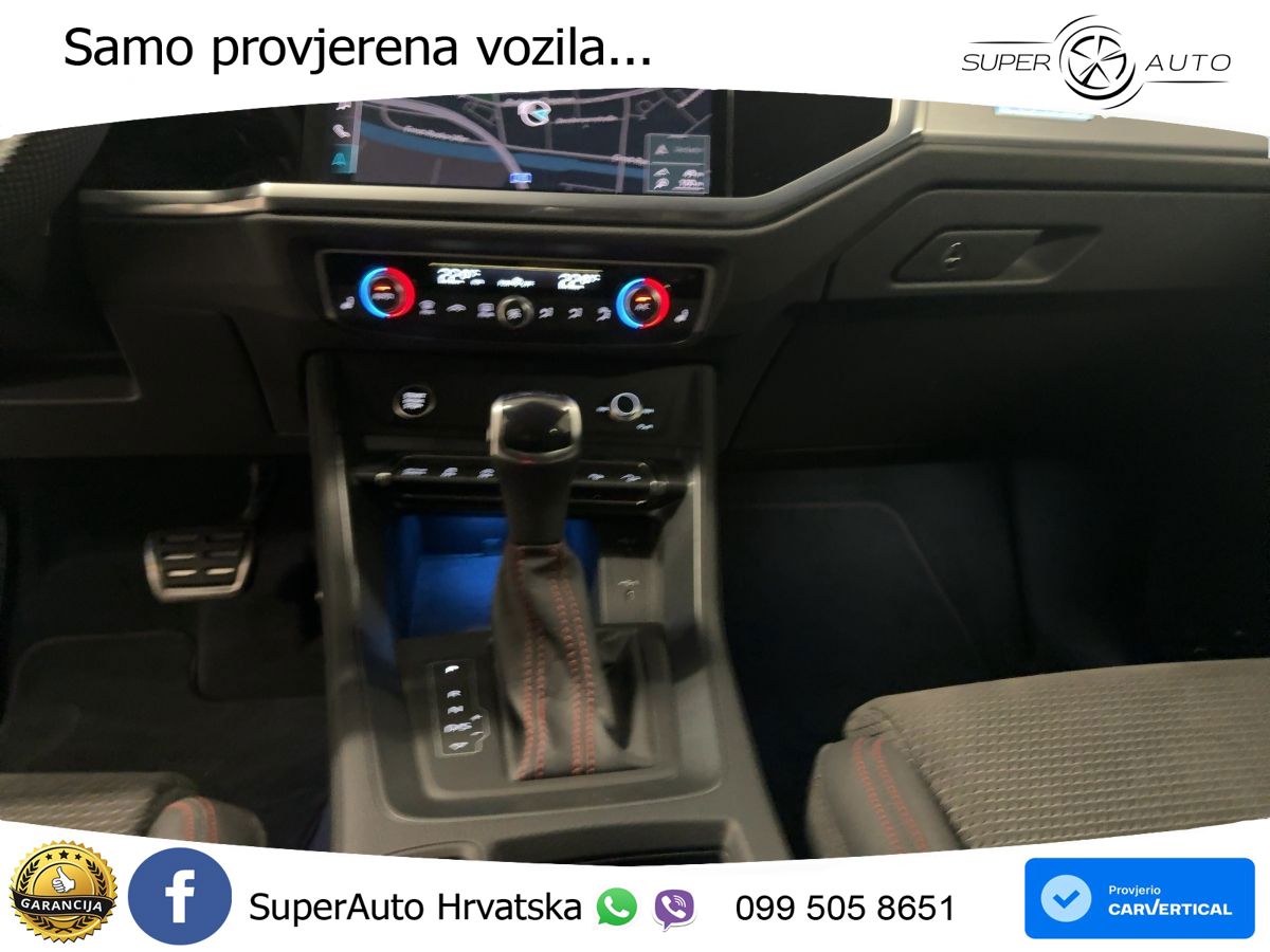 Audi Q3 II Sportback 40 TFSI (190 KS) quattro S tronic S line MATRIX+GR SJED+KAM