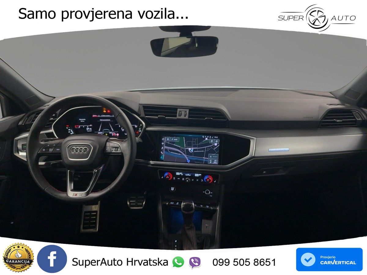 Audi Q3 II Sportback 40 TFSI (190 KS) quattro S tronic S line MATRIX+GR SJED+KAM