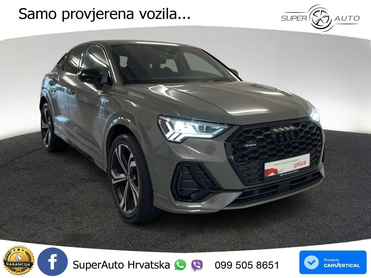 Audi Q3 II Sportback 40 TFSI (190 KS) quattro S tronic S line MATRIX+GR SJED+KAM