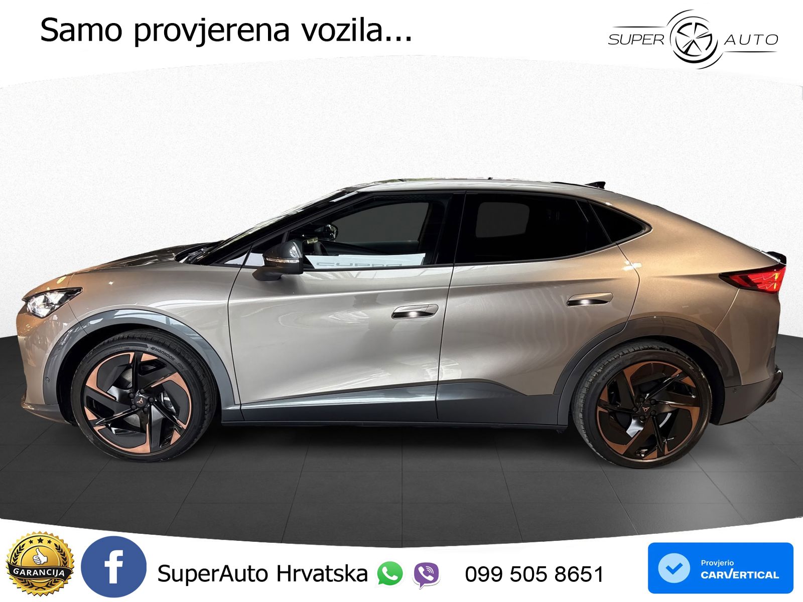 Cupra Tavascan 82 kWh (340 KS)  4WD VZ LED+GR SJED+ACC