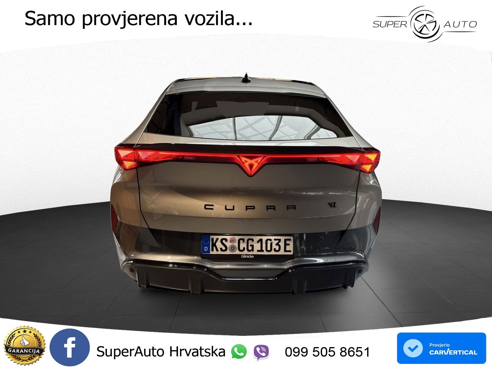 Cupra Tavascan 82 kWh (340 KS)  4WD VZ LED+GR SJED+ACC