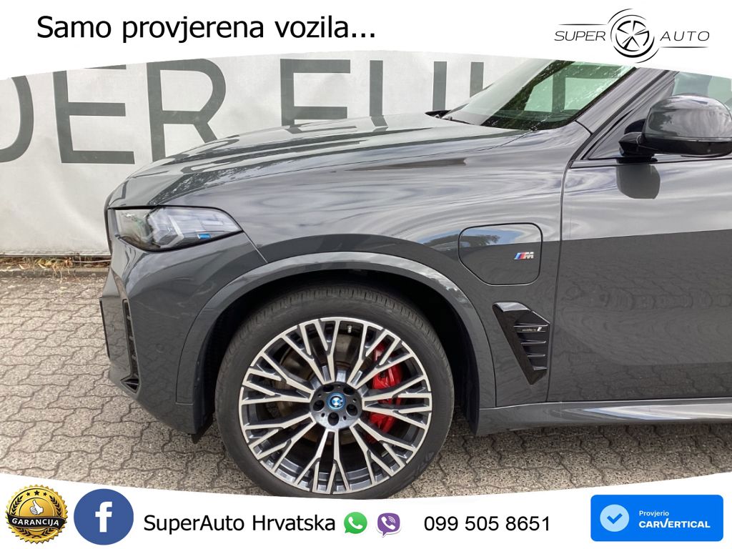 BMW X5 50e (489 KS) xDrive Steptronic ZRAČNI+ACC+GR SJED+KAM+PANO