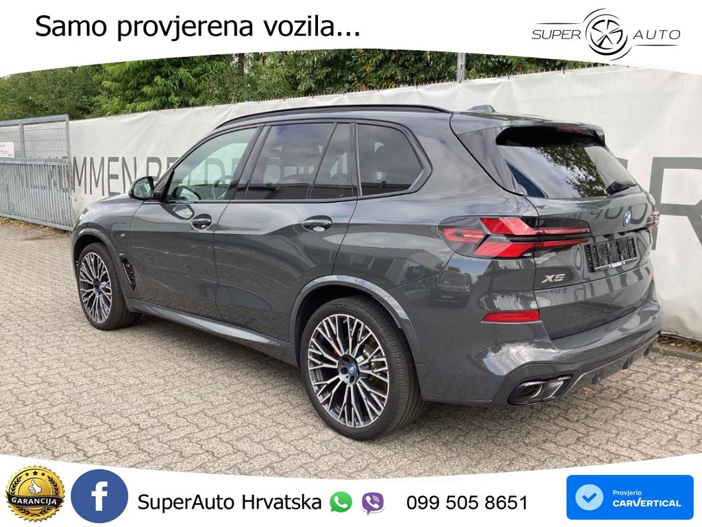BMW X5 50e (489 KS) xDrive Steptronic ZRAČNI+ACC+GR SJED+KAM+PANO