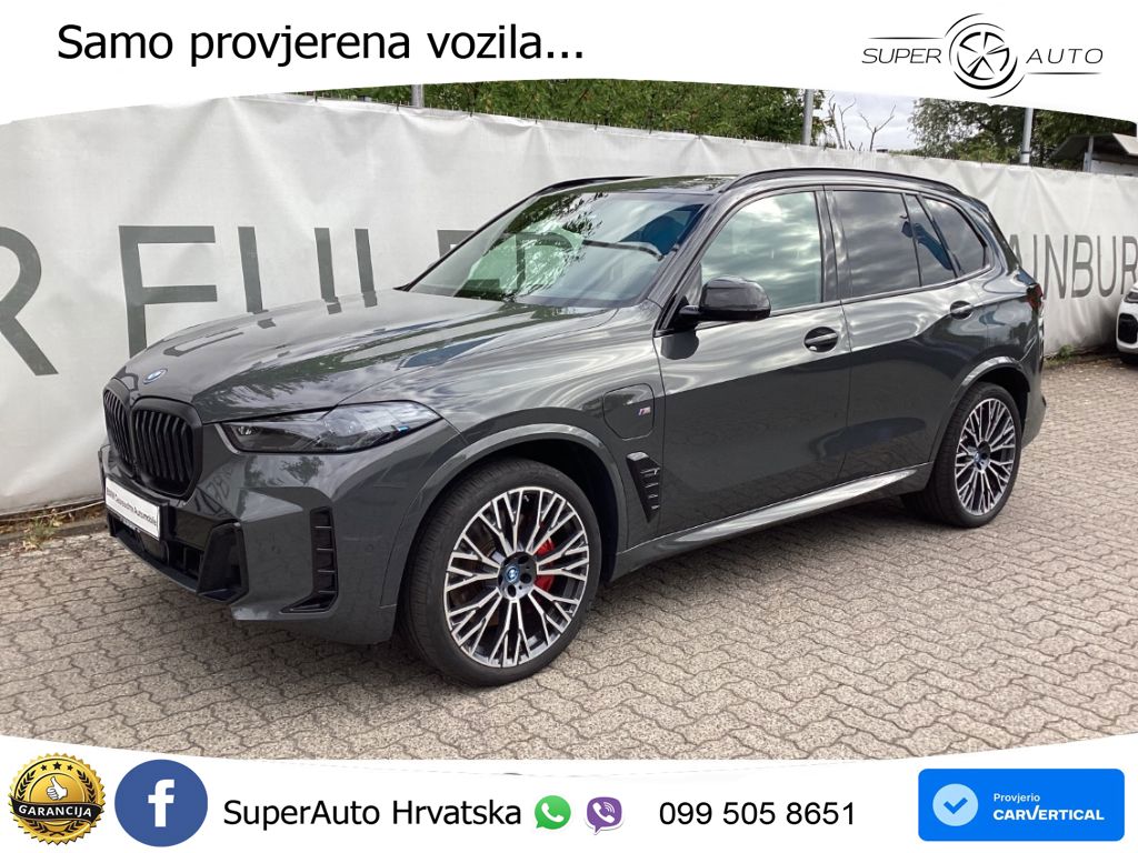 BMW X5 50e (489 KS) xDrive Steptronic ZRAČNI+ACC+GR SJED+KAM+PANO