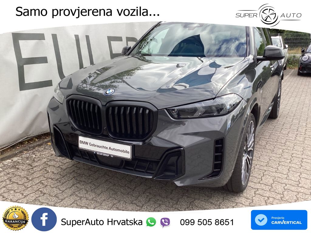 BMW X5 50e (489 KS) xDrive Steptronic ZRAČNI+ACC+GR SJED+KAM+PANO