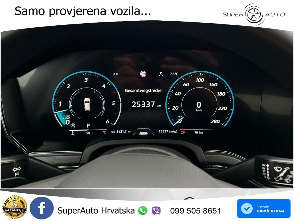 Volkswagen Touareg 3.0 V6 TDI (231 KS) 4MOTION Tiptronic ZRAČNI+ACC+GR SJED+KAM