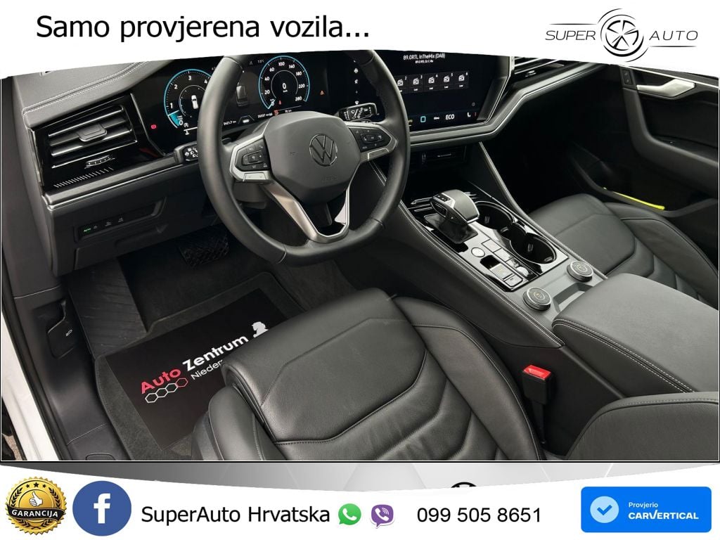 Volkswagen Touareg 3.0 V6 TDI (231 KS) 4MOTION Tiptronic ZRAČNI+ACC+GR SJED+KAM