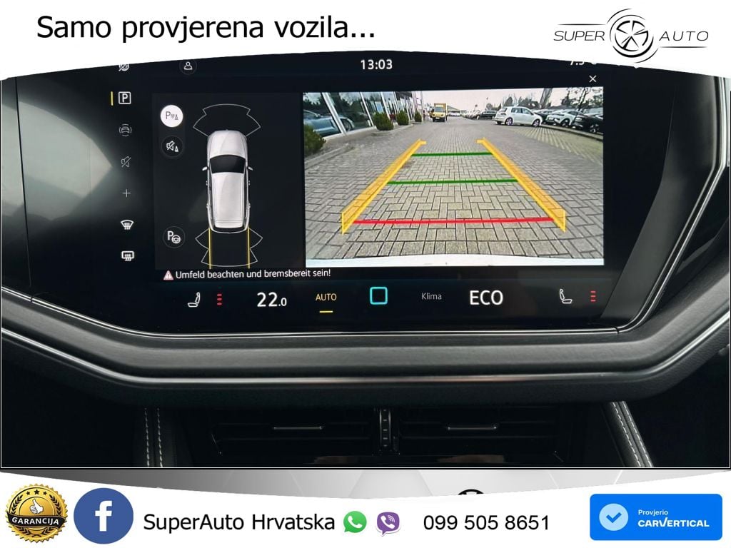 Volkswagen Touareg 3.0 V6 TDI (231 KS) 4MOTION Tiptronic ZRAČNI+ACC+GR SJED+KAM