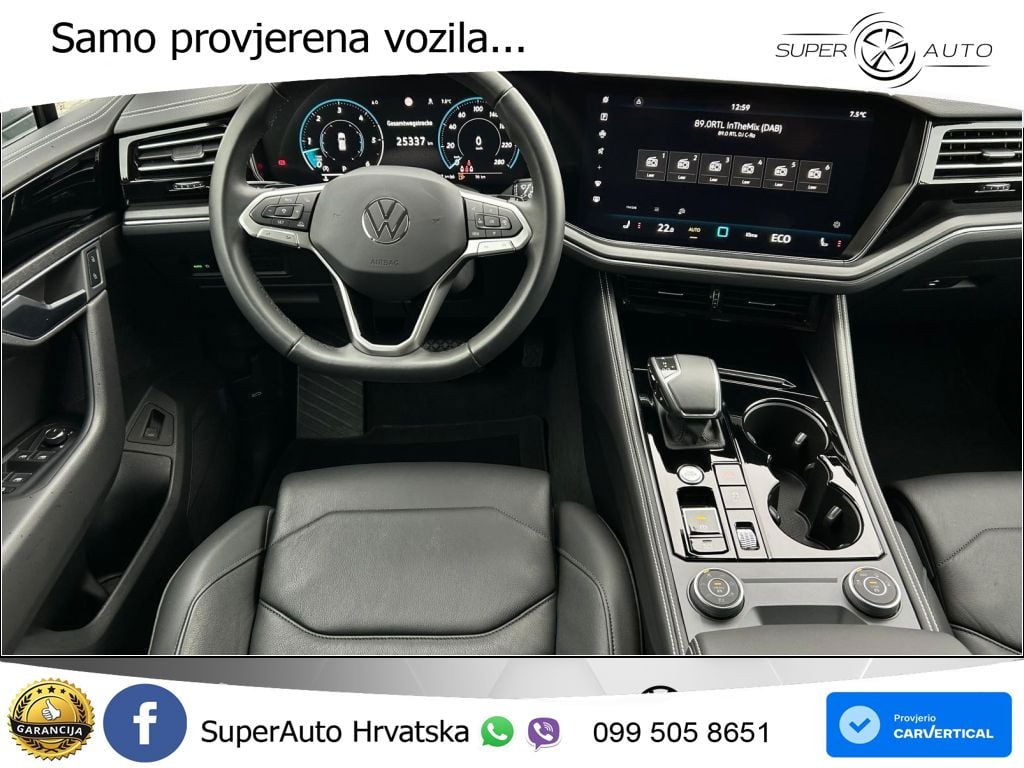 Volkswagen Touareg 3.0 V6 TDI (231 KS) 4MOTION Tiptronic ZRAČNI+ACC+GR SJED+KAM