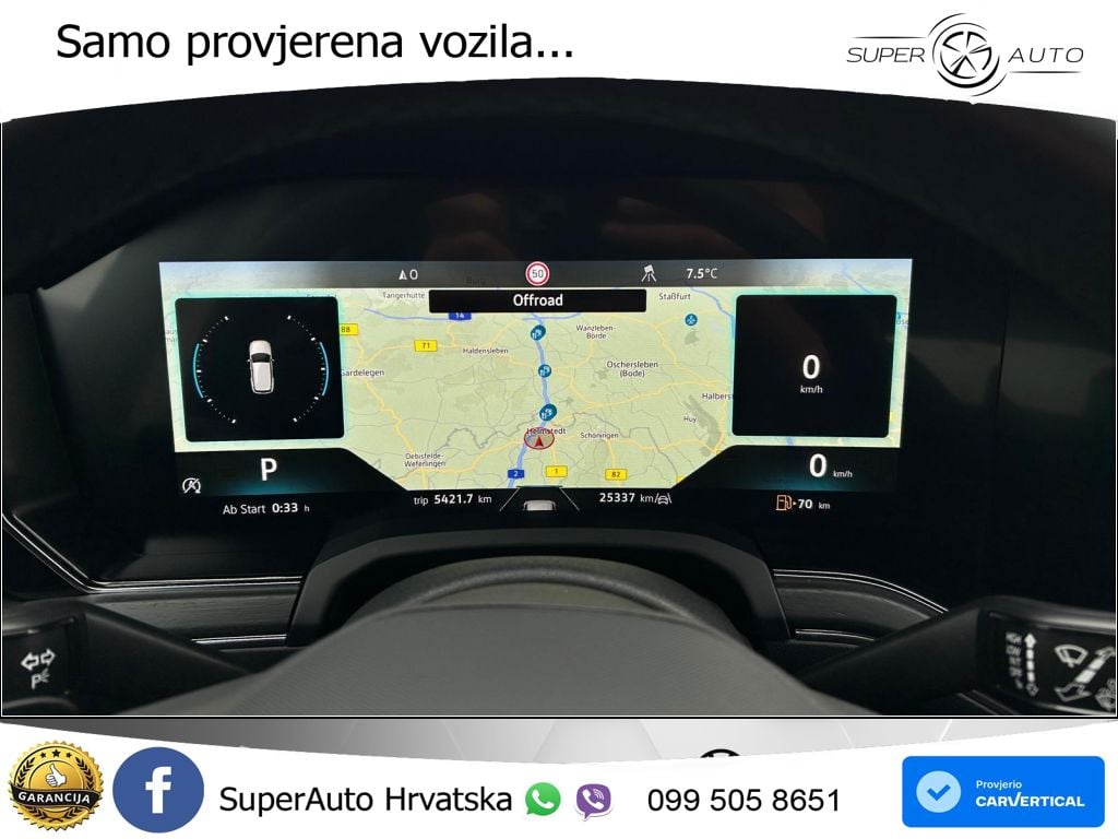 Volkswagen Touareg 3.0 V6 TDI (231 KS) 4MOTION Tiptronic ZRAČNI+ACC+GR SJED+KAM