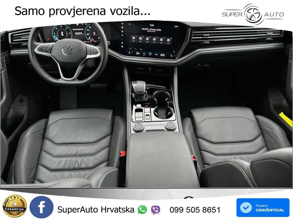 Volkswagen Touareg 3.0 V6 TDI (231 KS) 4MOTION Tiptronic ZRAČNI+ACC+GR SJED+KAM
