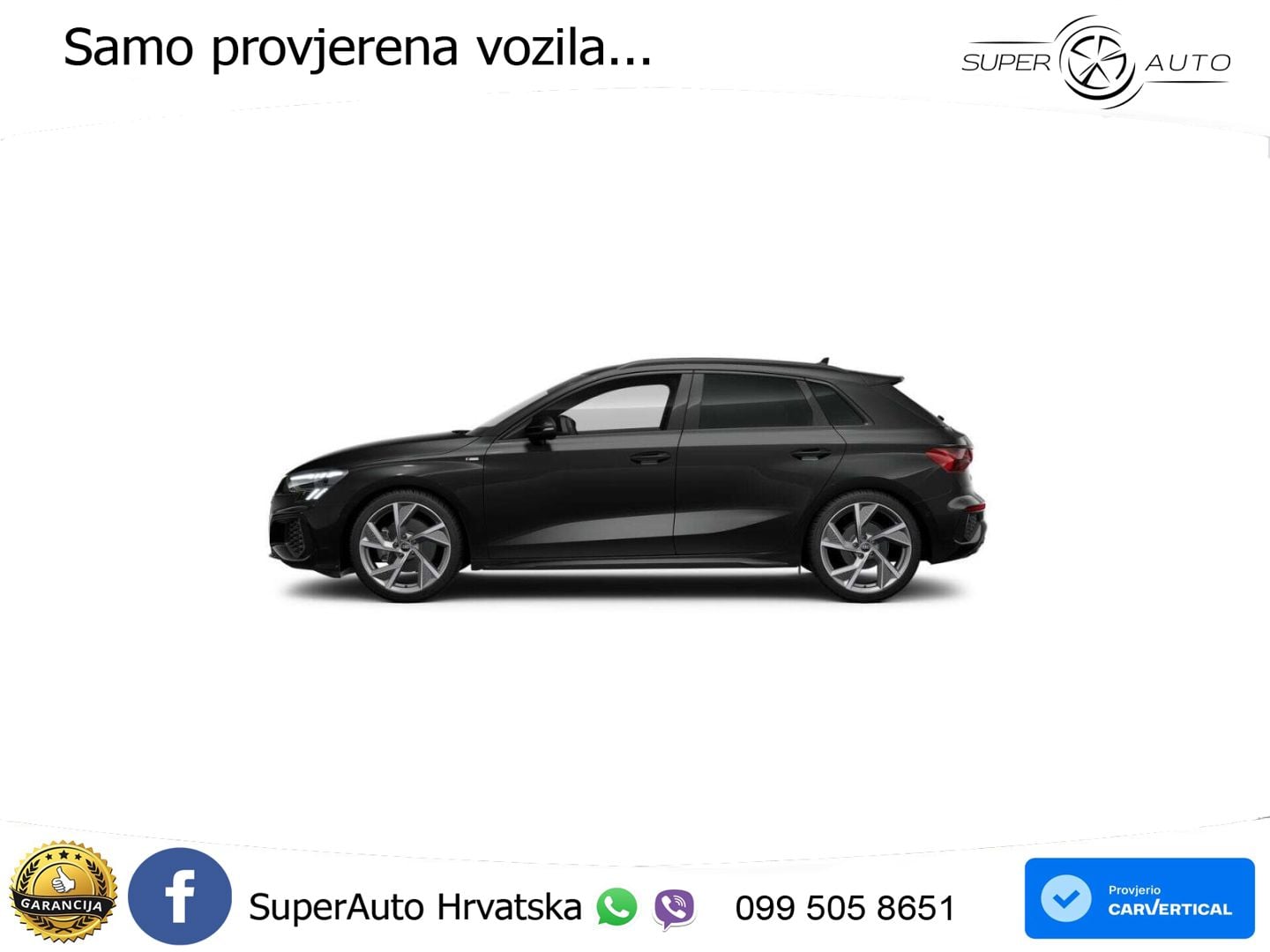 Audi A3 35 TDI (150 KS) S tronic S line LED+GR SJED+ACC