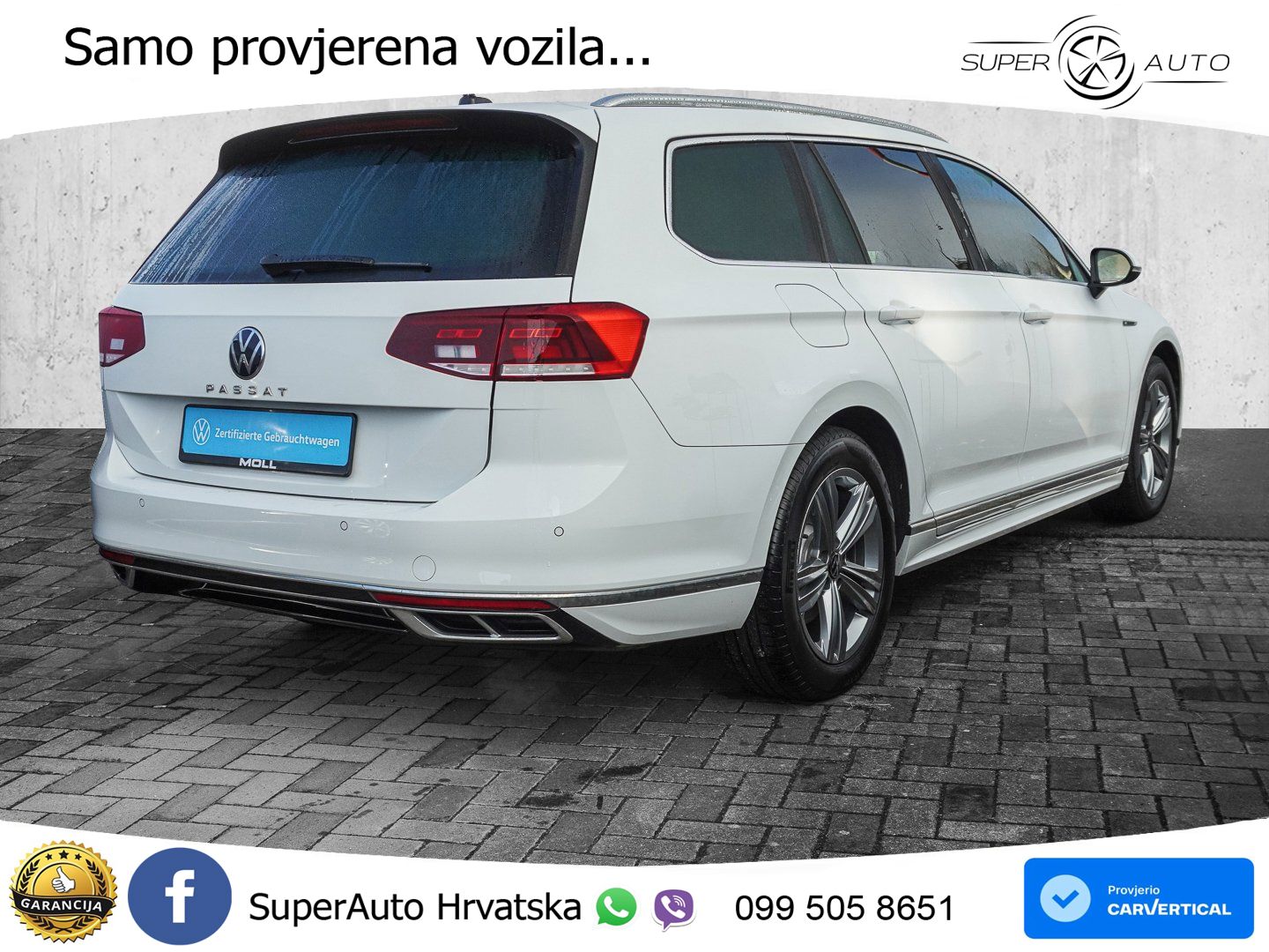Volkswagen Passat Variant 2.0 TSI (190 KS) DSG Business LED+GR SJED+ACC