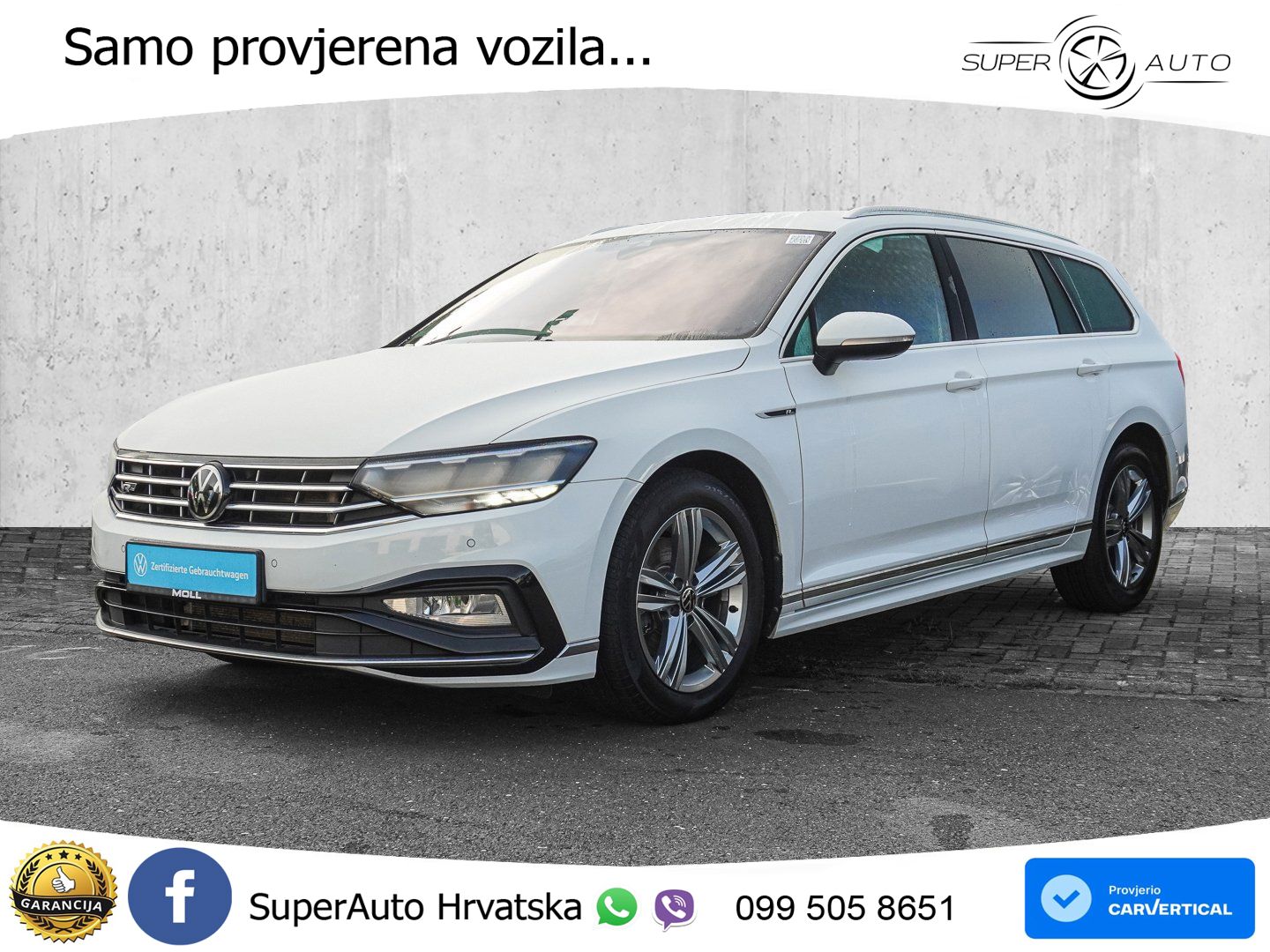 Volkswagen Passat Variant 2.0 TSI (190 KS) DSG Business LED+GR SJED+ACC
