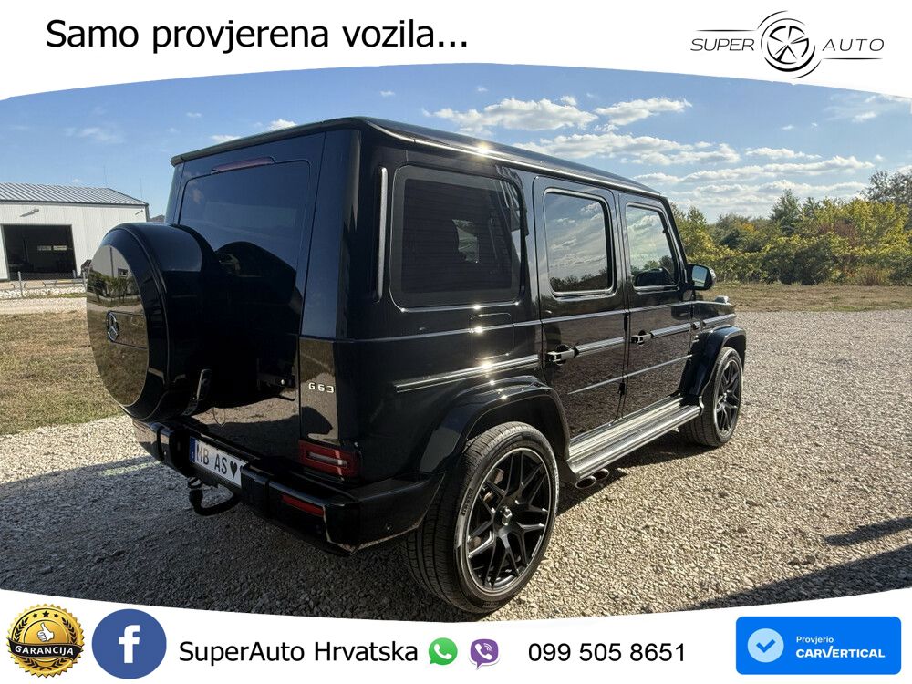 Mercedes AMG G 63 Long V8 (585 KS) 4MATIC 9G-TRONIC AMG SPEEDSHIFT PLUS Exclusive LED+ACC