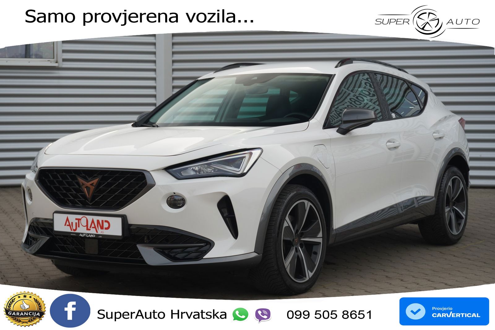 Cupra Formentor 1.4 TSI (204 KS) e-Hybrid DSG LED+GR SJED+ACC