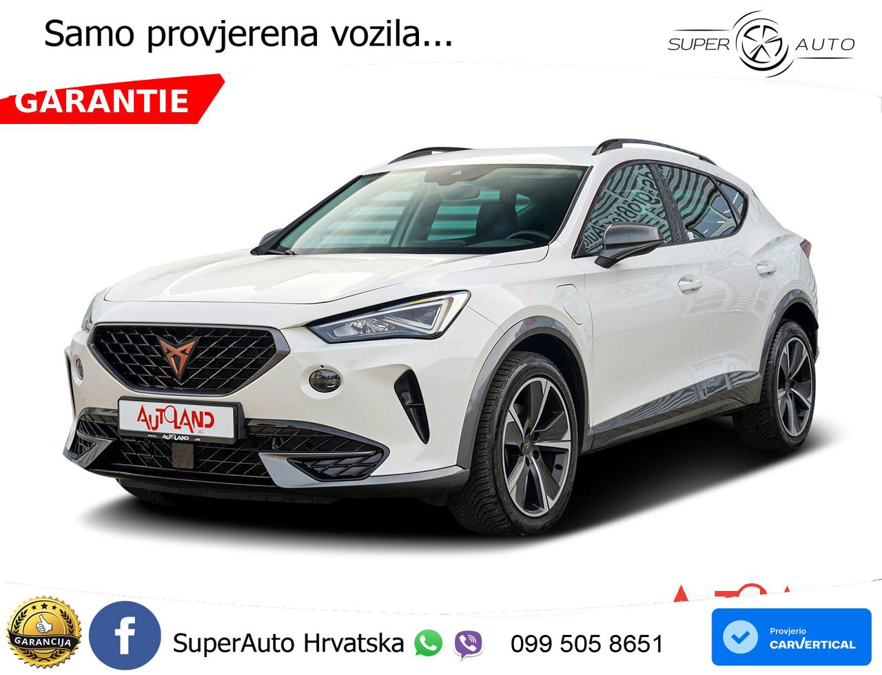 Cupra Formentor 1.4 TSI (204 KS) e-Hybrid DSG LED+GR SJED+ACC