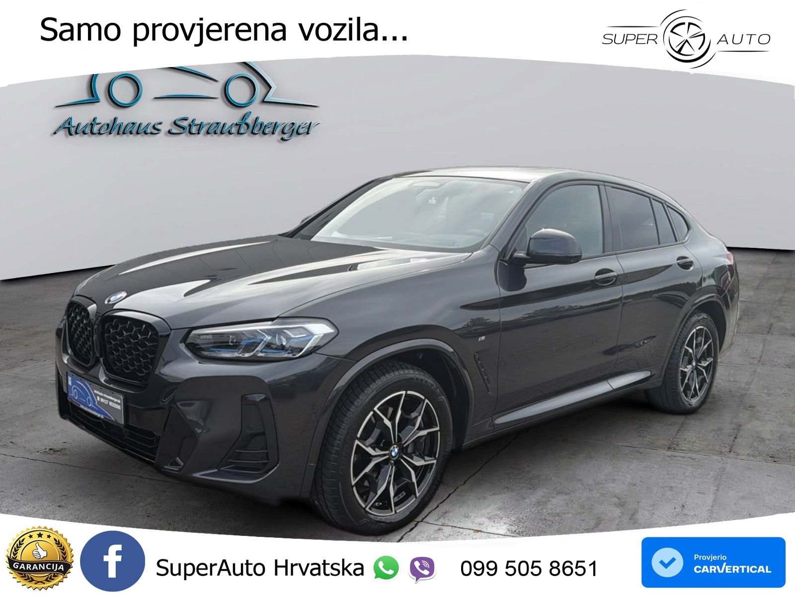 BMW X4 30d (286 KS) xDrive Steptronic M Sport ACC+HEAD+GR SJED+360+PANO