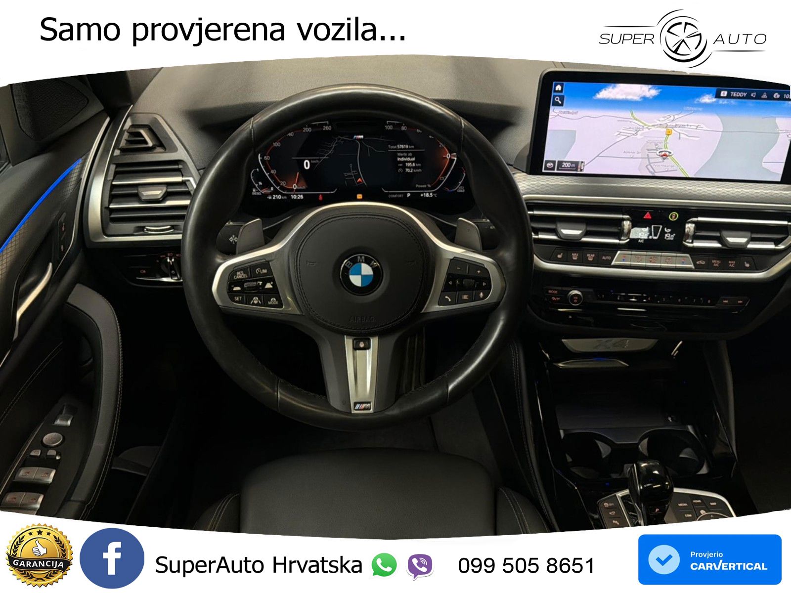 BMW X4 30d (286 KS) xDrive Steptronic M Sport ACC+HEAD+GR SJED+360+PANO